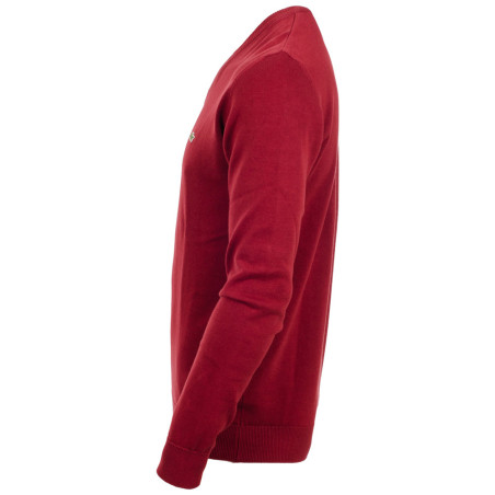 Suéter Lacoste Masculino AH8591-L50 004 - Vin/Farine