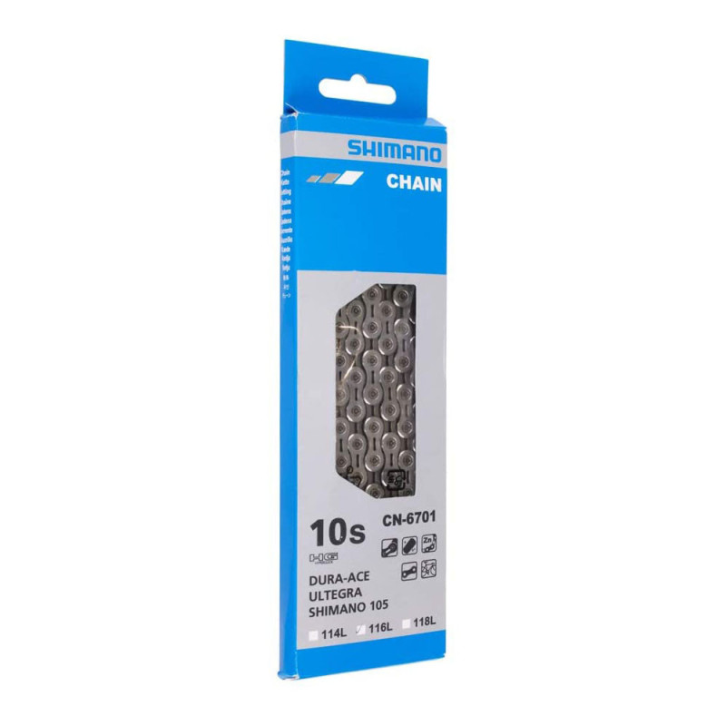 Corrente Para Bike 10V Shimano 6701 116L