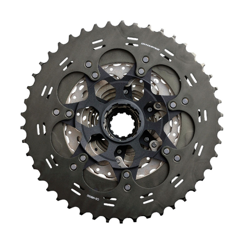 Cassete 11V Shimano M8000 11-46T - trocas precisas
