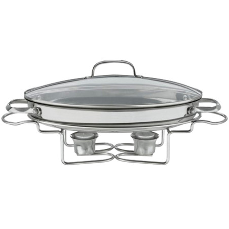 Servidor Buffet Oval Cuisinart Clássica Entertaining Collection 35cm Inox - 7BSO-34