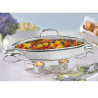Servidor Buffet Oval Cuisinart Clássica Entertaining Collection 35cm Inox - 7BSO-34