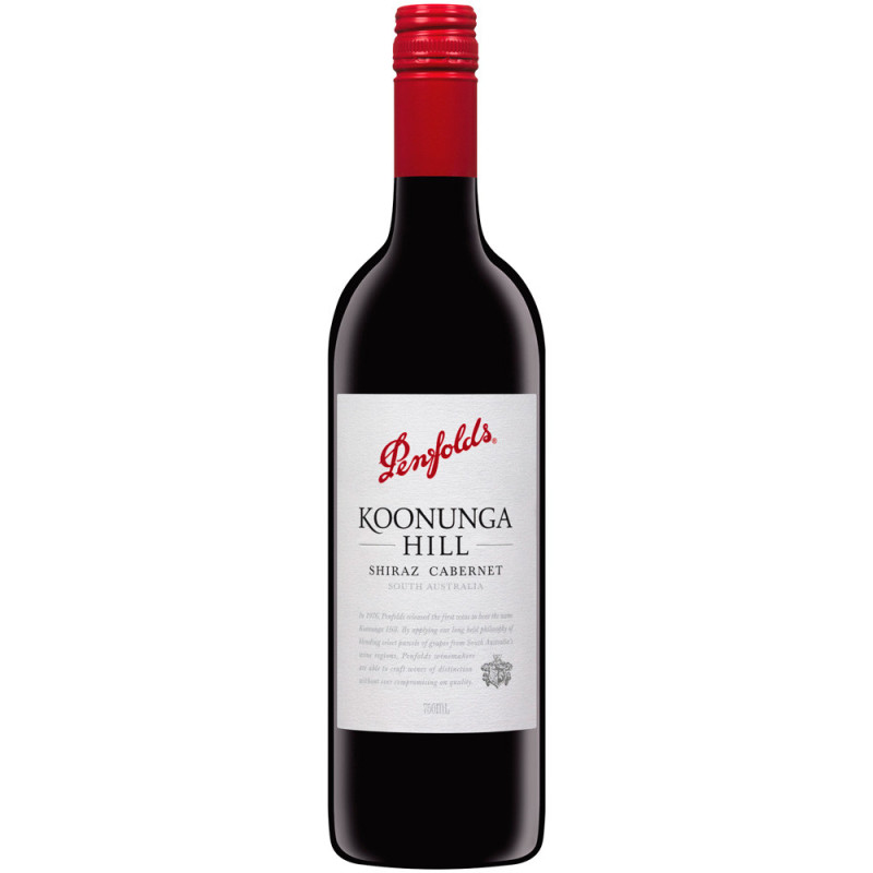 Vino Penfolds Koonunga Hill Shiraz Cabernet 750ML - Penfolds