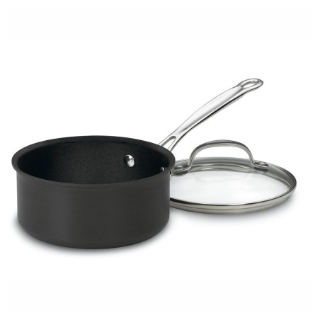 Panela Cuisinart 619-18 Classica Do Chef Antiaderente Anodizada Duro 2L Preto