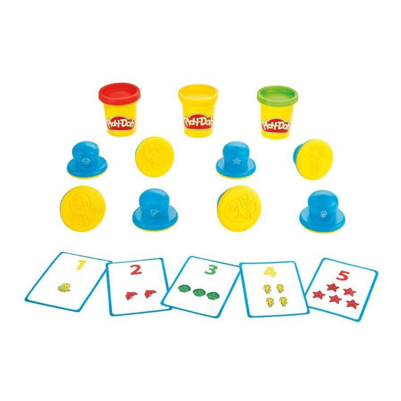 Massa de Modelar Hasbro Play-Doh B3406 Numeros e Contas