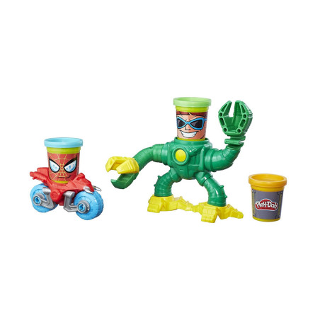 Massa De Modelar Hasbro B9364 Play-Doh Spider-Man vs Doc Ock