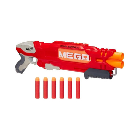 Lançador de Dardos Hasbro B9789 Nerf N-Strike Mega Doublebreach
