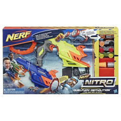Lanzador de coche Nerf Hasbro C0817 Nitro Duelfury