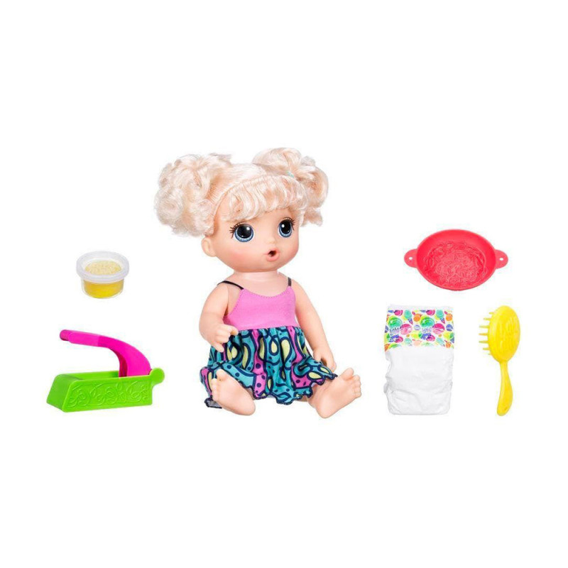 Hasbro Baby Alive Spaghetti-Eating Doll Blonde - C0963