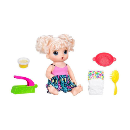 Hasbro Baby Alive Spaghetti-Eating Doll Blonde - C0963