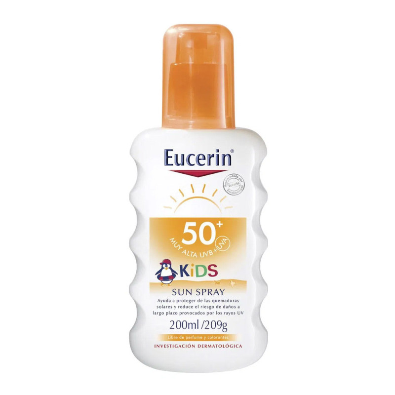 COSMETICO EUCERIN SUN SPRAY KIDS FPS50 PLUS 200ML - 4005800066627