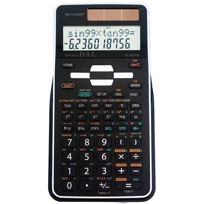 Calculadora Sharp Científica 12-digit EL-EL-531TGBBW