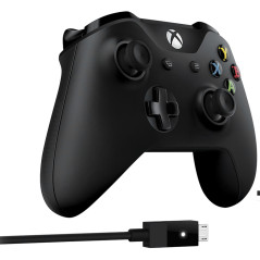 Controle Microsoft Xbox One Wifi+PC 4N6-00001 Preto