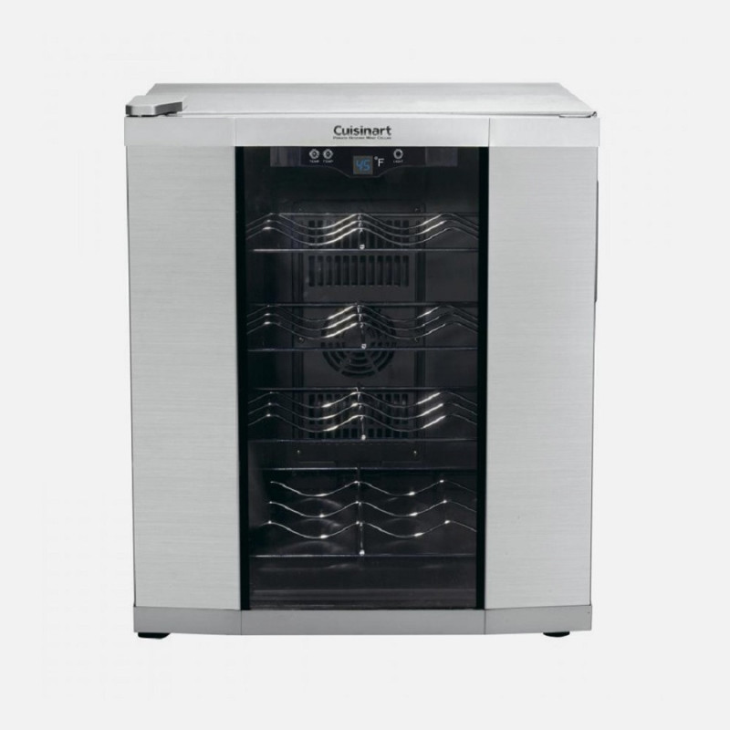 Adega Cuisinart CWC-1600 Touch Climatizada Private Reserve  Inoxidável 16 Garrafas 110V