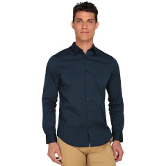CALVIN KLEIN CAMISA M 40T5119-419-019-M ESTATE AZUL - 40T5119-419-019-M