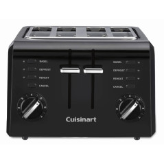 Torradeira Cuisinart CPT-142BK 4 Fatias  Preto