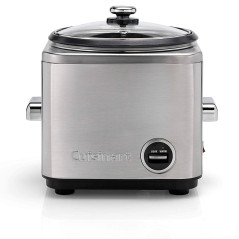 Panela Elétrica de Arroz Cuisinart CRC800E-DI Vaporizador 1L Inox 220V
