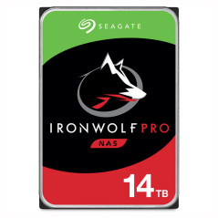 Hard Disk Interno para Sistema NAS Seagate IronWolf Pro 14TB 3.5" 7200 rpm - ST14000NE0008