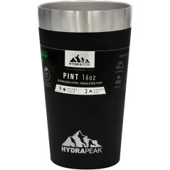 Copo Térmico Hydrapeak HP-PINT-16-BLACK 473ML - Preto