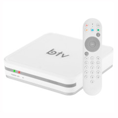Receptor FTA BTV B13 4K Ultra HD 16GB+ 2GB Wi-Fi/HDMI/USB Bivolt - Branco