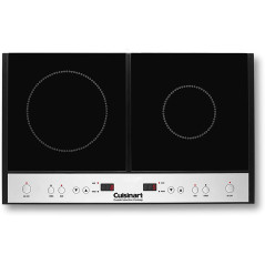 Cooktop de Indução Dupla Cuisinart ICT-60P1 110V - Preto