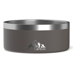Comedouro Para Cachorro Hydrapeak HP-BOWL-4-GRAPHITE 1L  Grafite