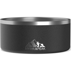 Comedouro Para Cachorro Hydrapeak HP-BOWL-8-BLACK 2L - Preto