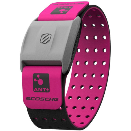 Braçadeira Monitor de Frequência Cardíaca Scosche Rhythm+ Rosa - RTHM1.9PK