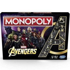 Jogo De Tabuleiro Hasbro B03235730 Monopoly Avengers