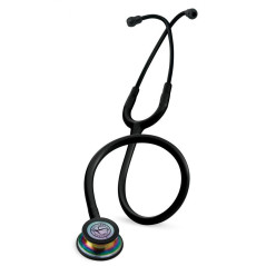 Estetoscópio 3M Littmann Classic III 5870 - Preto e Rainbow