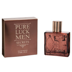 PERFUME PURE LUCK MEN SECRETS 100ML EDT - 8715658390213