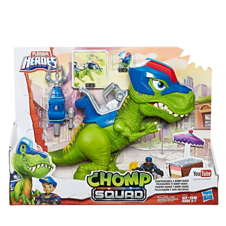 Brinquedo Hasbro Chomp Squad E0830 Troopersaurus