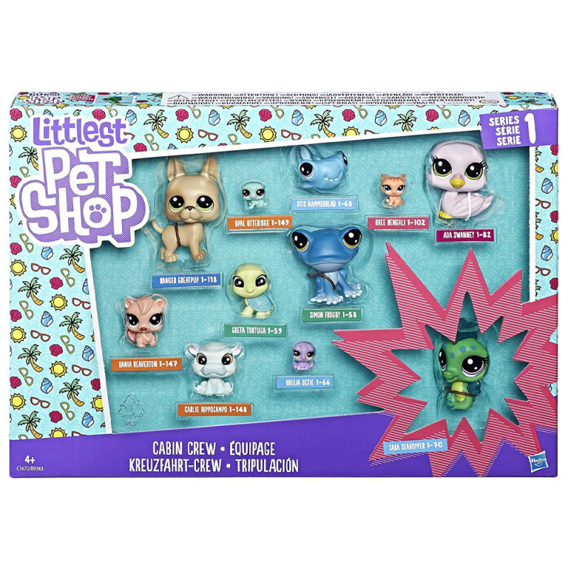Brinquedo Hasbro Littlest Pet Shop C1673 Tripulacão
