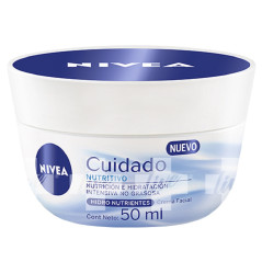 COSMETICO NIVEA CREMA FACIAL CUIDADO NUTRITIVO 50ML - 42300076