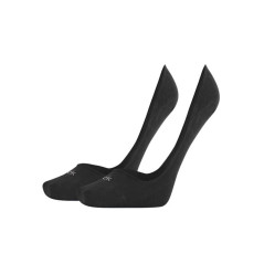 Meias Calvin Klein Feminina ECA632-001-3538 Preto  2 Pares