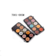 COSMETICO MISS ROSE PALETA GLITTER 10COLOR 7001-085M