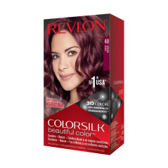 COSMETICO REVLON COLOR SILK 48 BORDO - 309976623481