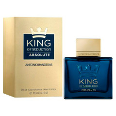 Perfume Antonio Banderas King of Seduction Absolute Eau de Toilette Masculino 100ML
