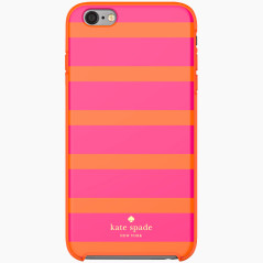 Capa Kate Spade para iPhone 6 e 6S - Rosa/Laranja