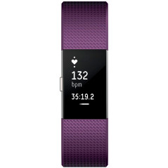 Monitor de Frequência Cardíaca Fitbit Charge 2 Bluetooth - Roxo