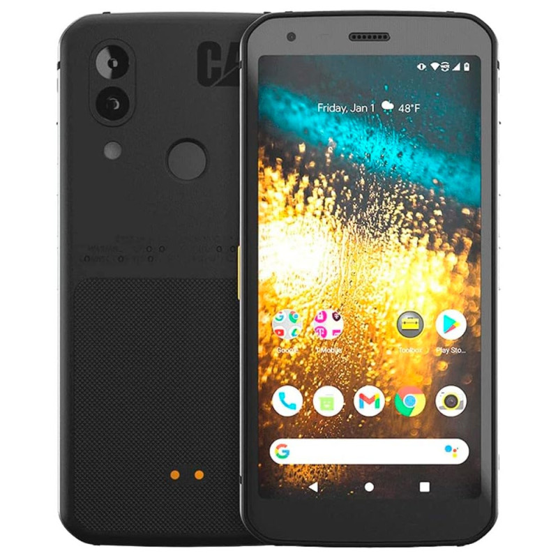Smartphone Caterpillar S62 Single SIM 4GB+128GB 5.7" OS 10 Espanhol/Inglês - Preto