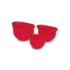 Jogo de Tigelas Cuisinart CTG-00-3MBR Vermelho - 3 Peças