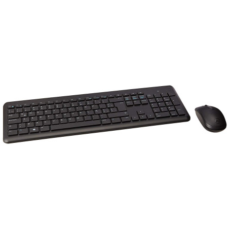 Teclado Wireless Dell Espanhol + Mouse - KM117-BK-LTN - Preto