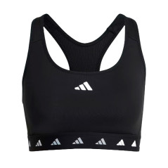 Top adidas Feminina Training PWR MS TF XL-AC Preto - HN7273