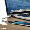 Cabo FuseChicken Usb-A/Lightning  24cm Titan Loop Prata - TLP