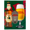 Kit Cerveja Moretti  Long Neck  4 Unidades + Copo 330ML