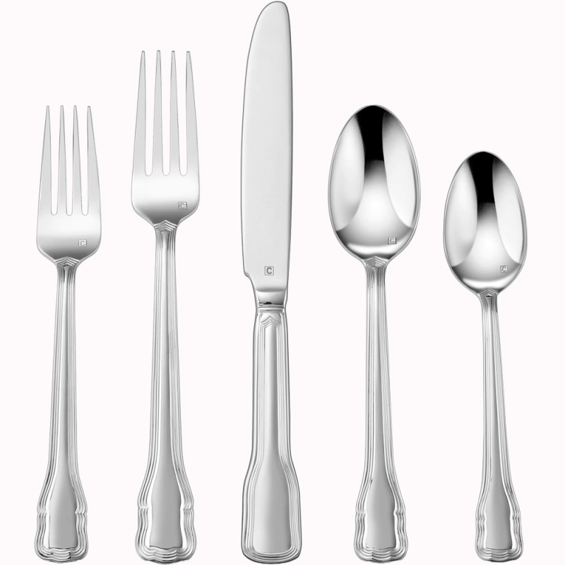 Jogo de Talheres Cuisinart CFE-20 Elite Valloire Collection Inox 20 Peças