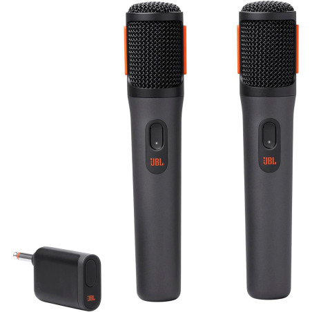 Sistema de Microfone JBL Wireless Microphone Set - Preto JBLPBWIRELESSMICAM