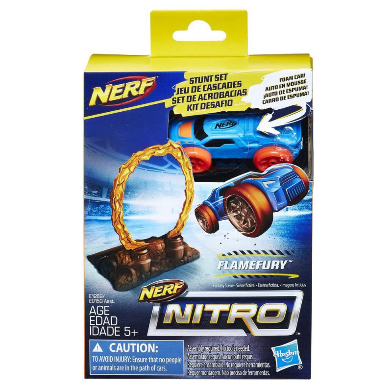 HASBRO NERF E1269 NITRO FLAMEFURY STUNT SET - E1269