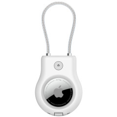 Suporte Seguro com Cabo Para Airtag Belkin MSC009BTWH - Branco
