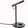 Microfone para Stream JBL Quantum Stream Talk Supercardióide USB - Preto JBLSTRMTALKBLKAM